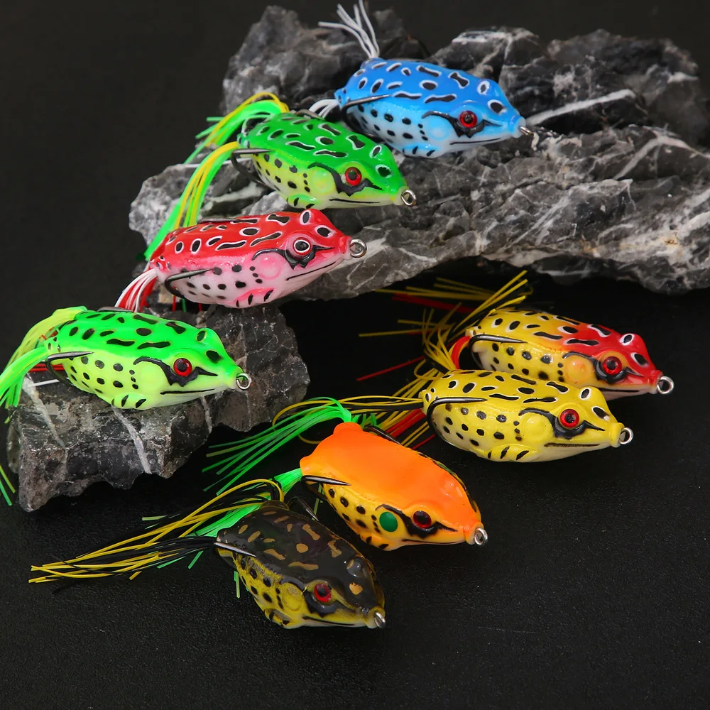 Ganchos dobles del aparejo de pesca