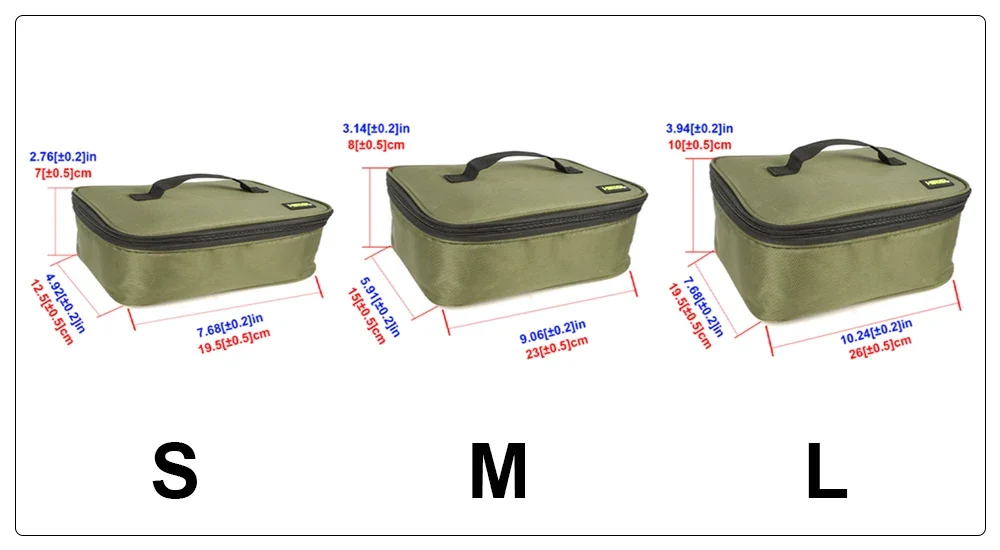 Bolsa frontal y compartimentos