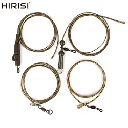 Hirisi Montaje Helicopter Chod Rig trenzado con núcleo de plomo