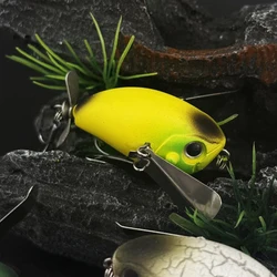 Señuelo cicada de superficie flotante con sonido y hélice metálica