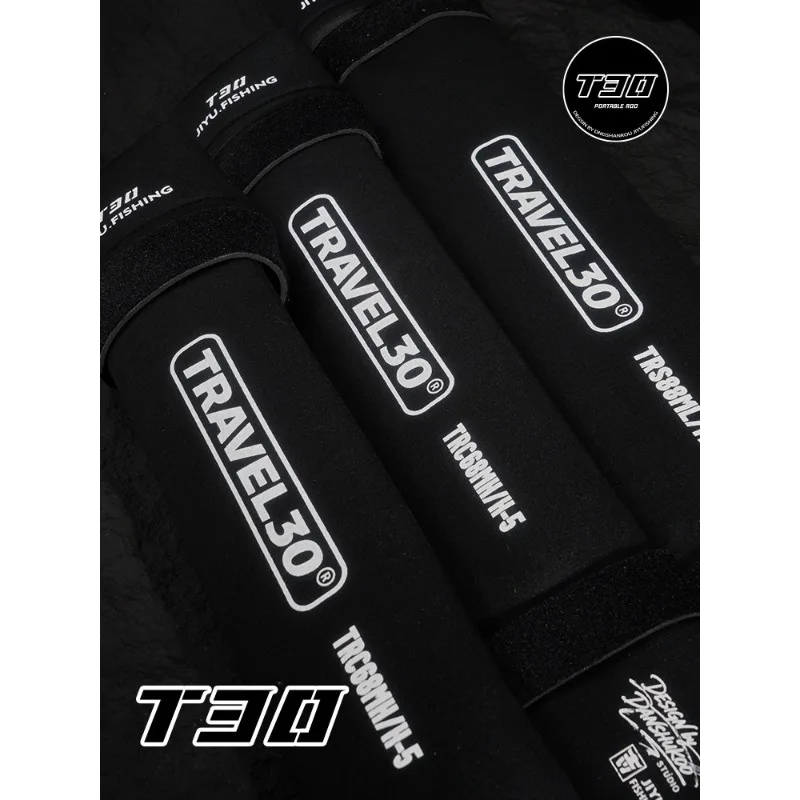 Jiyu T30 Caña de viaje para señuelos de fibra de carbono XF