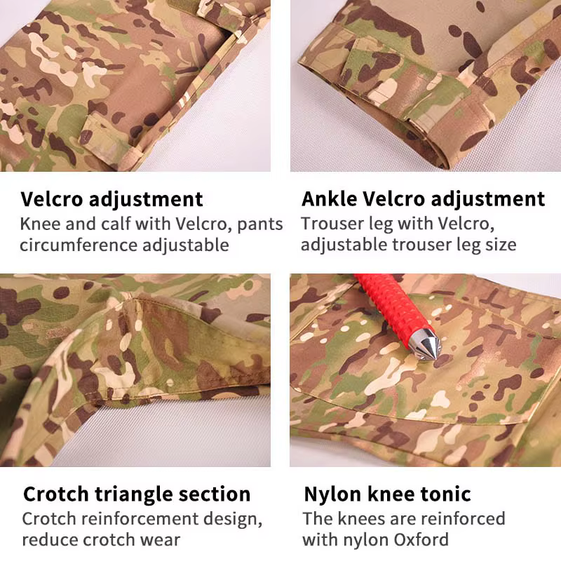 Conjunto táctico Safari - Pantalón cargo y camisa de combate - imagen 4