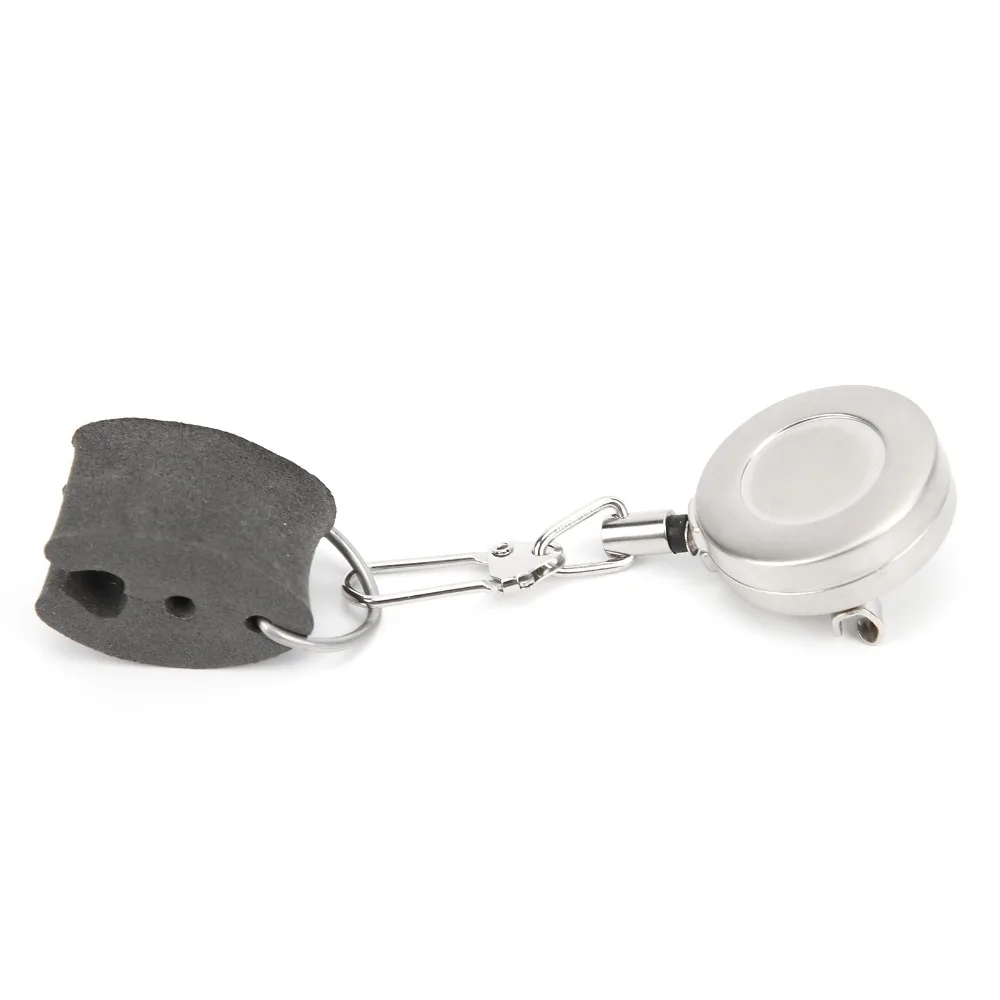 Clip para caña de pescar extensible de acero inoxidable con hebilla - imagen 2