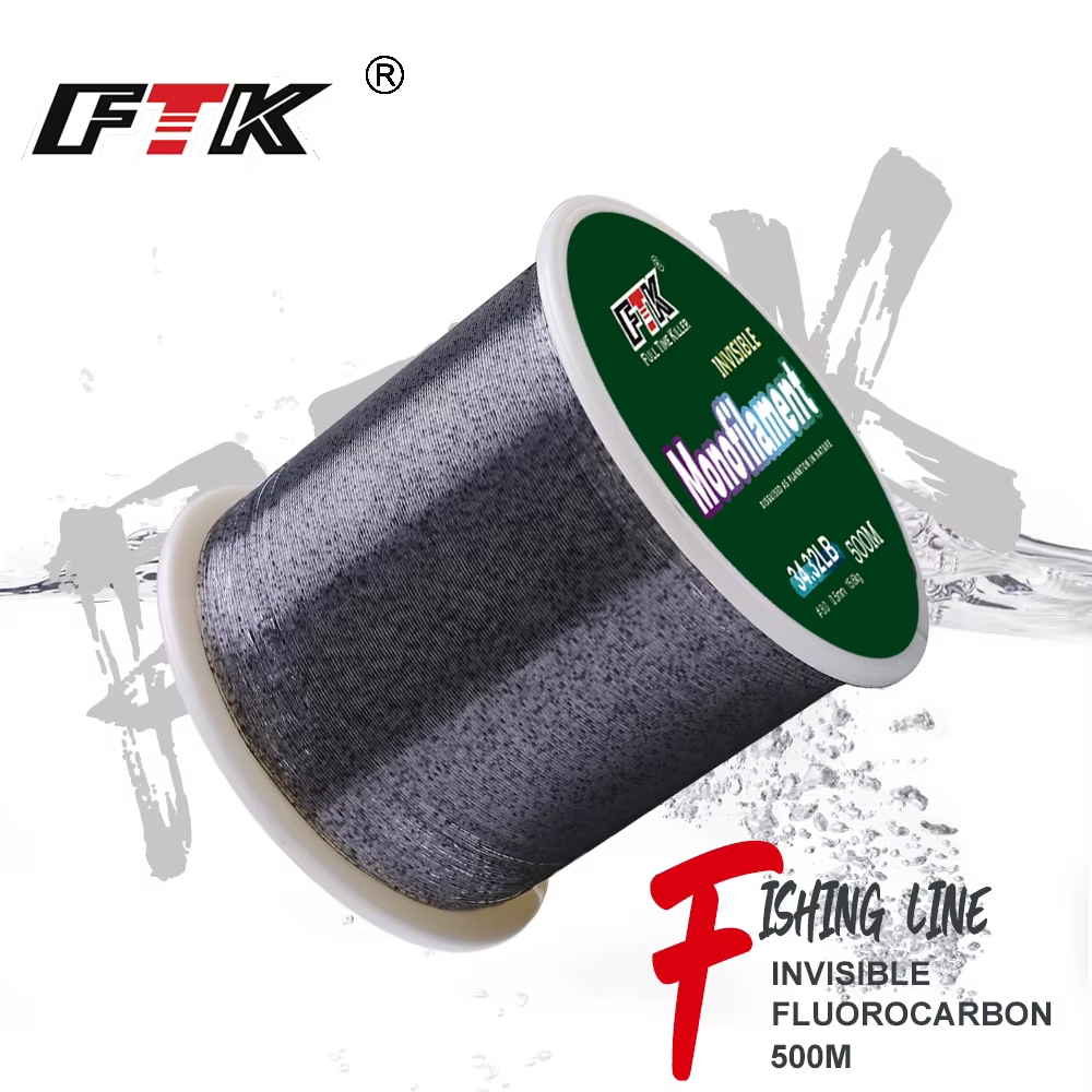 Sedal FTK Invisible Carpa – Hundimiento Resistente para pesca - imagen 4