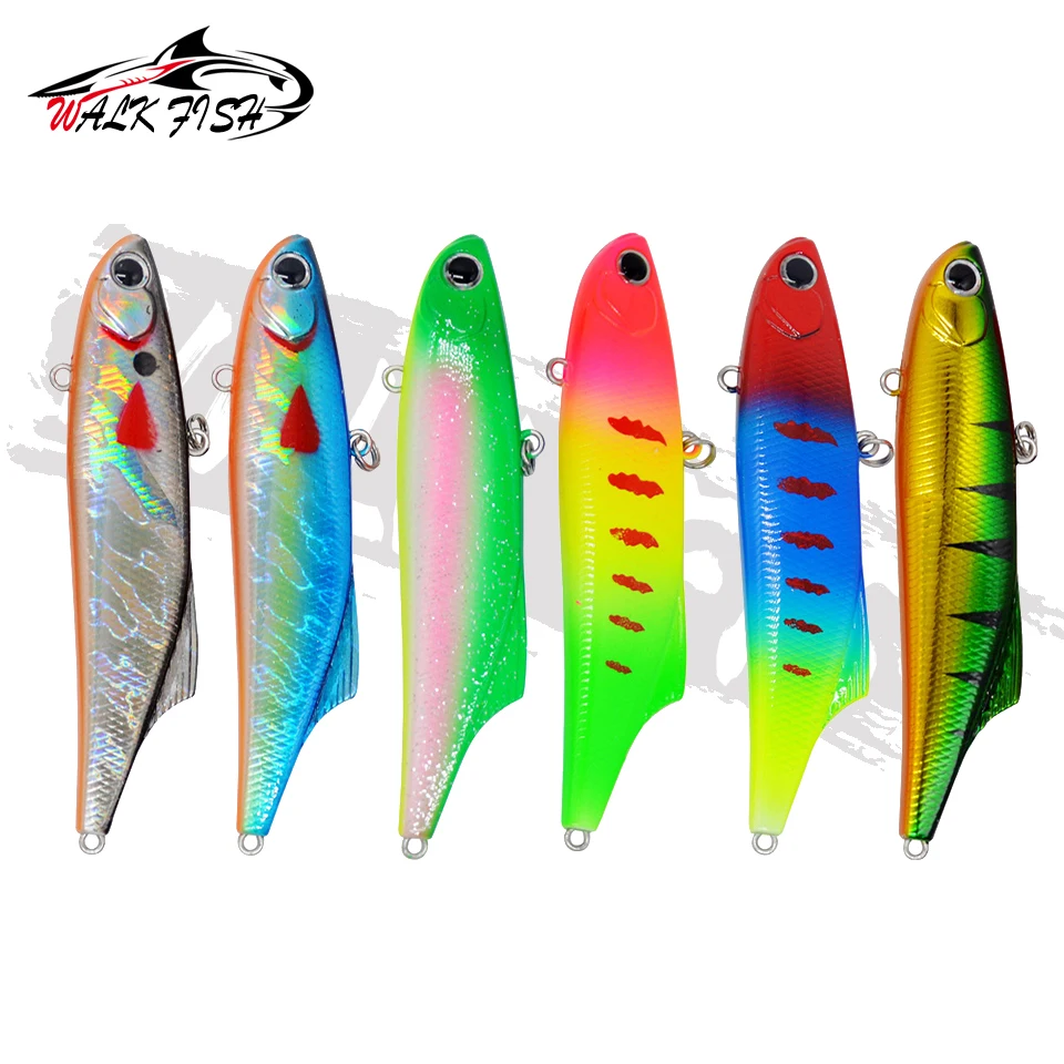 Walk Fish VIB Crankbait 9cm 26g - Señuelo hundido vibración Rattlin - imagen 4