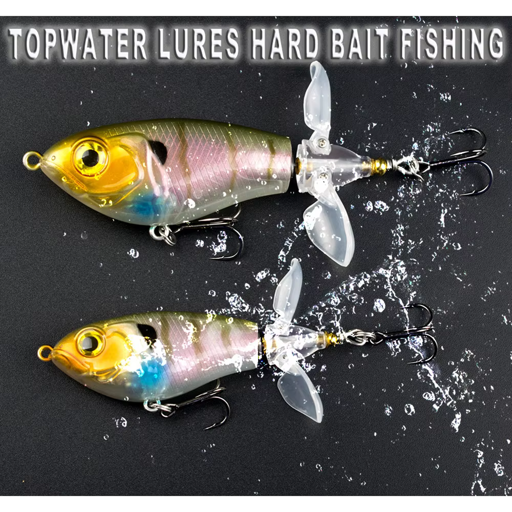 Wobbler Topwater Hercules Doble Pala – 6,5 cm 9 g - imagen 4
