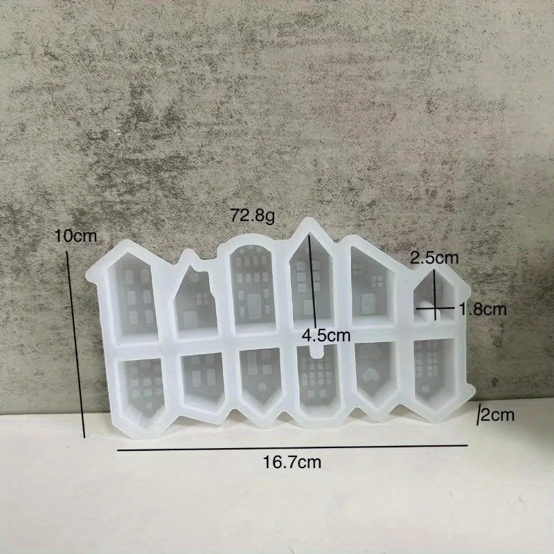 Molde de silicona 3D con cavidades estilo nórdico para velas - imagen 4
