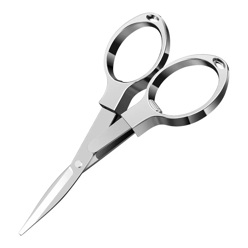 Tijeras de pesca plegables forma de ocho para cortar líneas - imagen 2