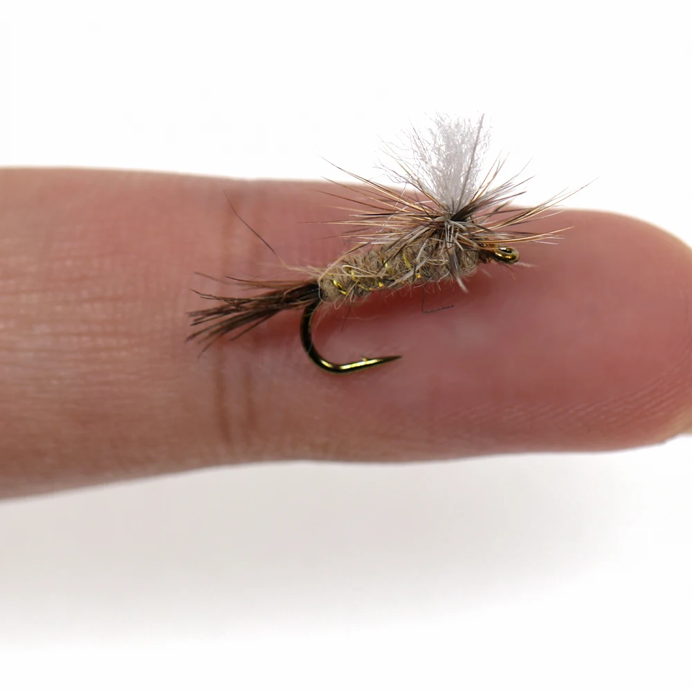 Vtwins Mosca seca Caddis Quintessential para trucha arcoíris