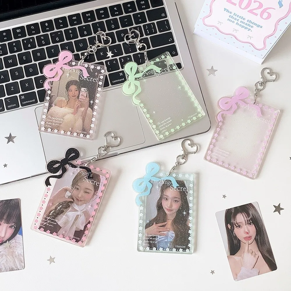 Porta tarjetas impermeable con brillantina y color jelly transparente