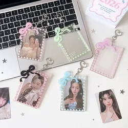 Porta tarjetas impermeable con brillantina y color jelly transparente