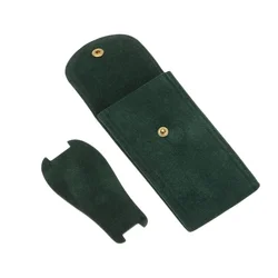 Estuche de franela para relojes con bolsillos de protección
