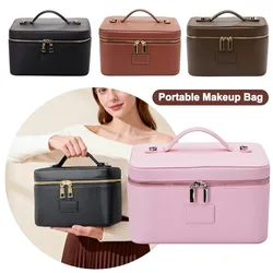 Bolso de Maquillaje PU Impermeable con Divisor – Alta