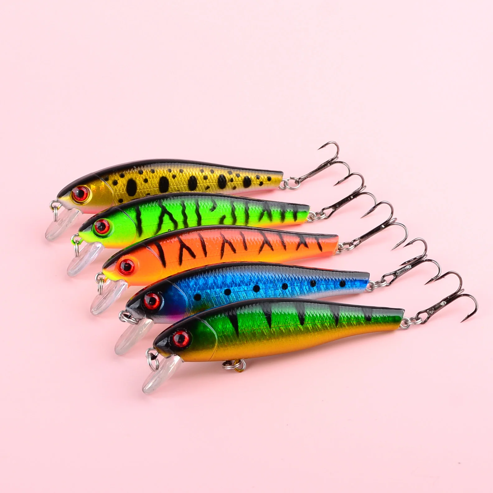 Señuelo Minnow trucha y perca en corriente para pesca artificial - imagen 3