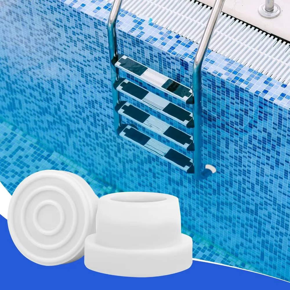 Protectores Goma Escalera Piscina 1.9" Blancos – para Piscina Enterrada - imagen 2