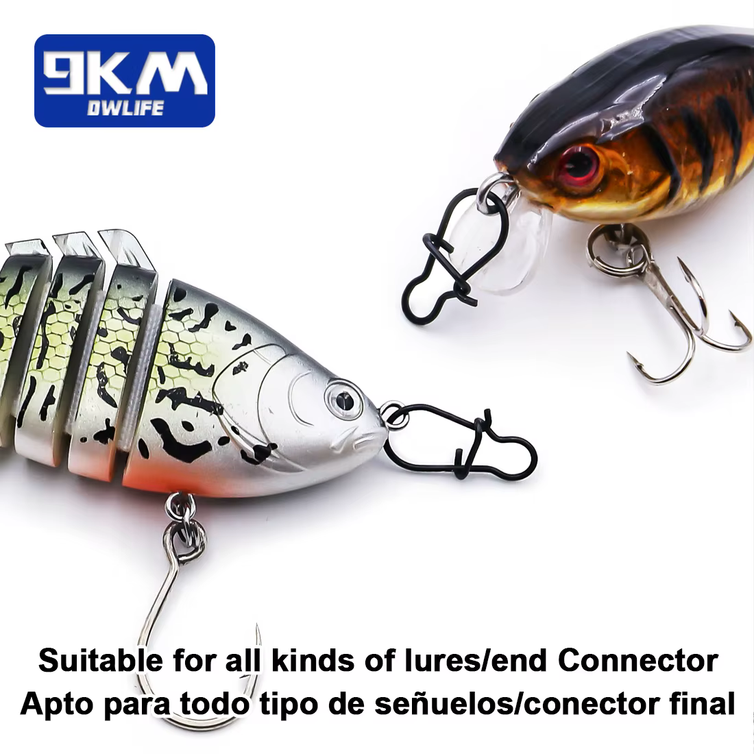 Duo Lock Broches - Clips de cambio rápido para pesca en agua salada - imagen 2