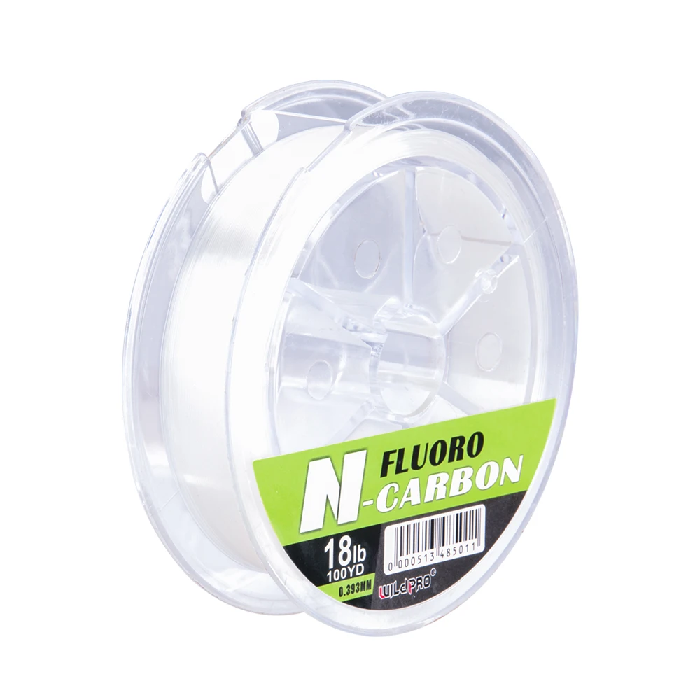 Goture línea de fluorocarbono resistente para pesca de carpas