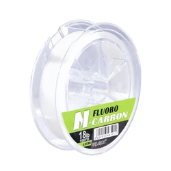 Goture línea de fluorocarbono resistente para pesca de carpas
