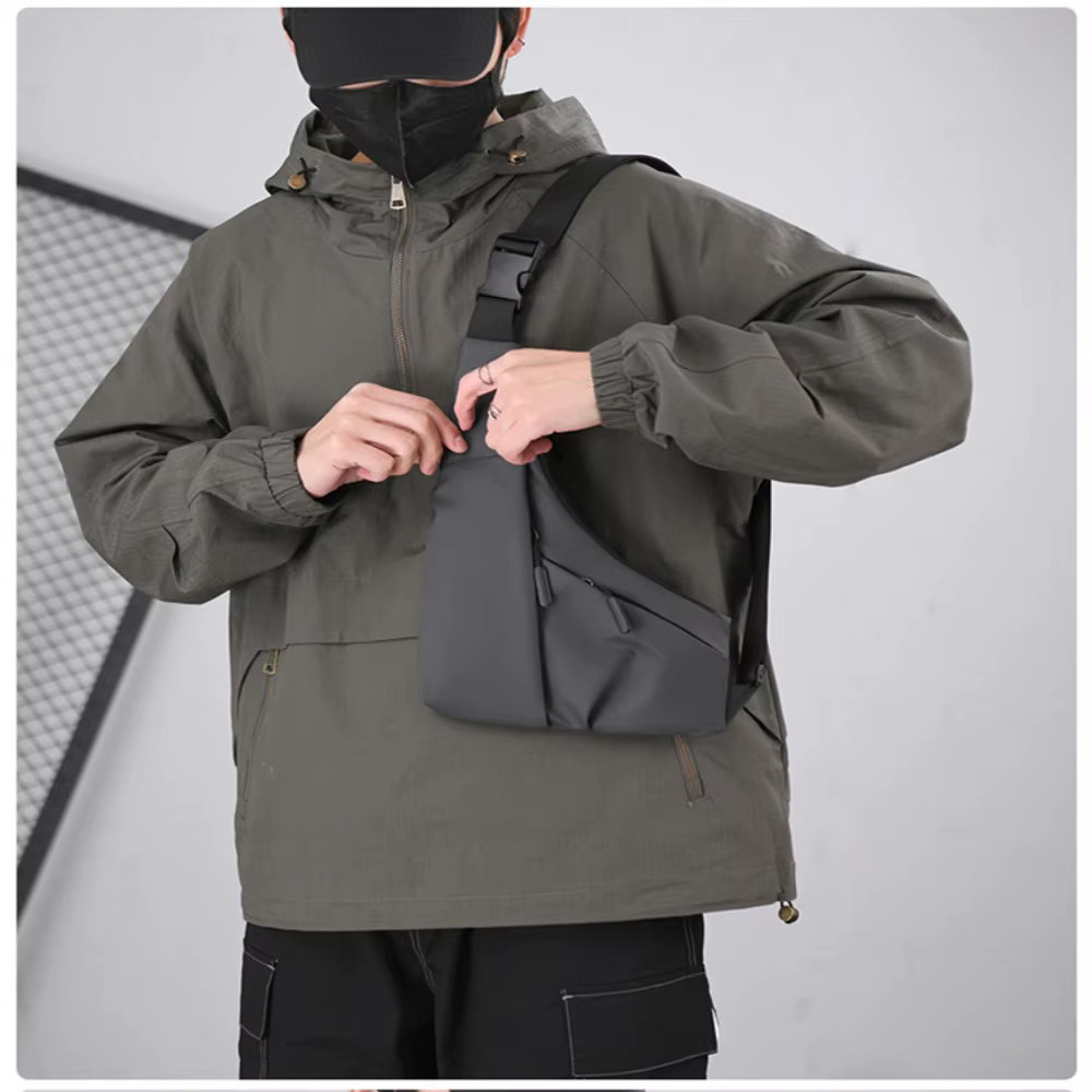 Riñonera de pesca impermeable de nylon para exterior