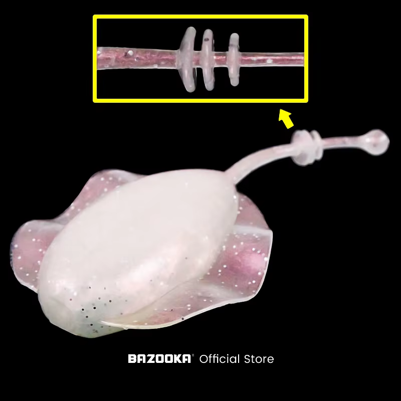 Bazooka Set de señuelos blandos de silicona para carpa y lucio - imagen 4