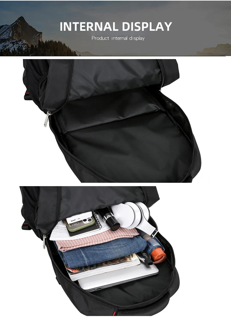 Mochila lista para montaña y excursiones
