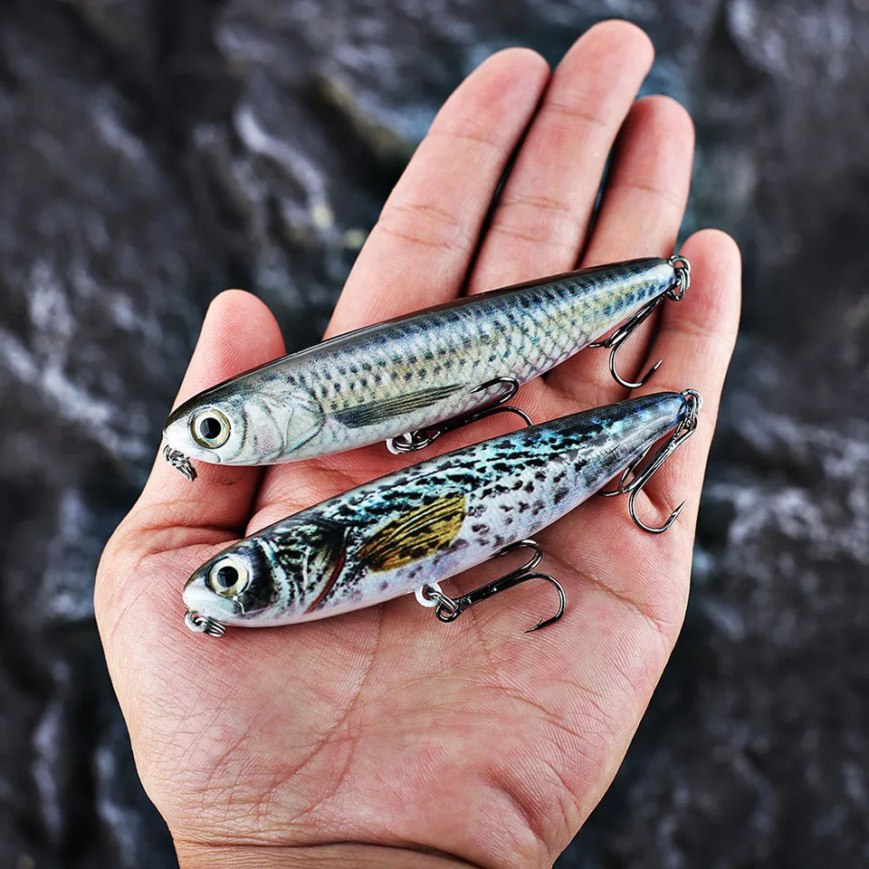 WALK FISH Señuelo Topwater Lápiz para Lucio y Lubina - imagen 5