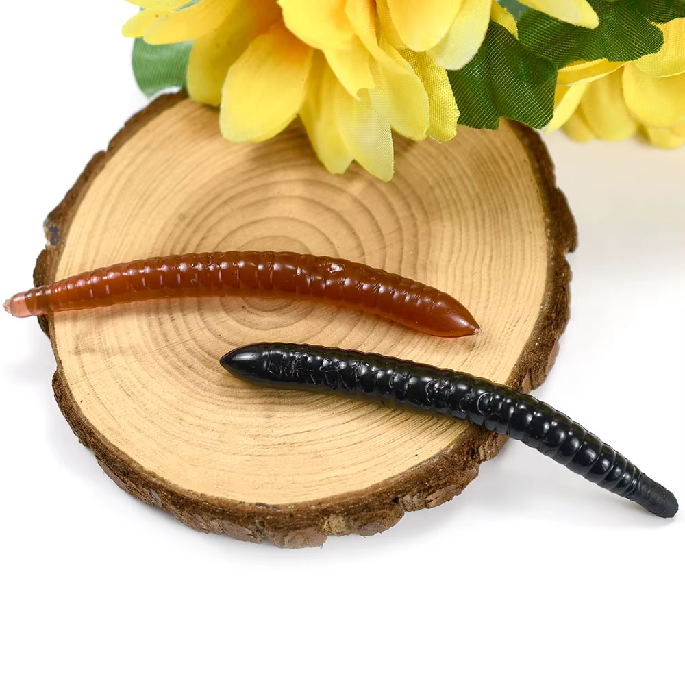Trout Worm 80mm – Cebo blando slow sinking para trucha - imagen 4
