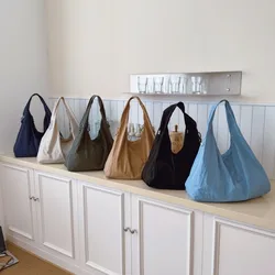 Bolso bandolera impermeable de nailon con múltiples bolsillos