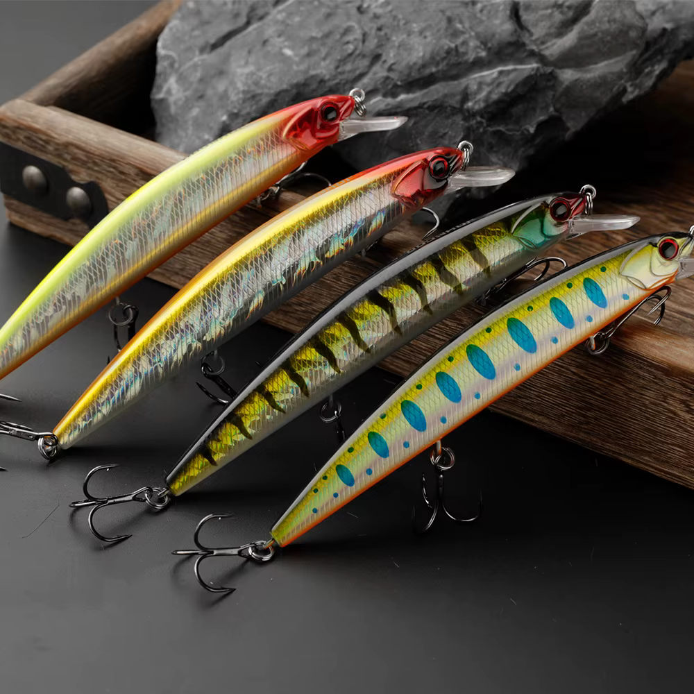 Johncoo Wobbler Minnow 13cm 21g – Profundidad 1.8m - imagen 4