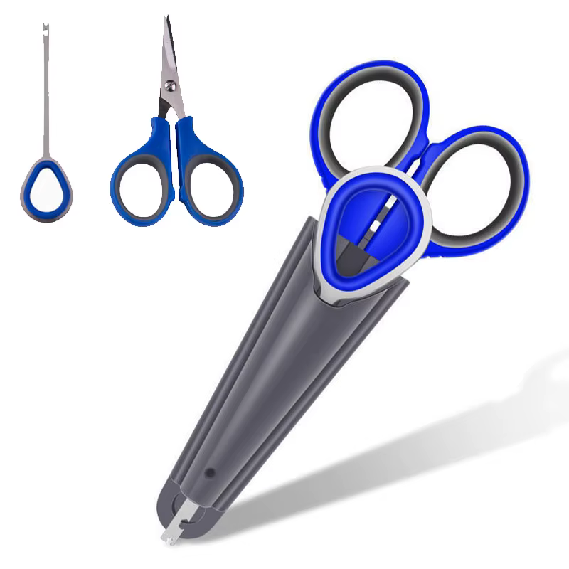 Tijeras de pesca de acero inoxidable multifuncion 3 en 1 para PE - imagen 5