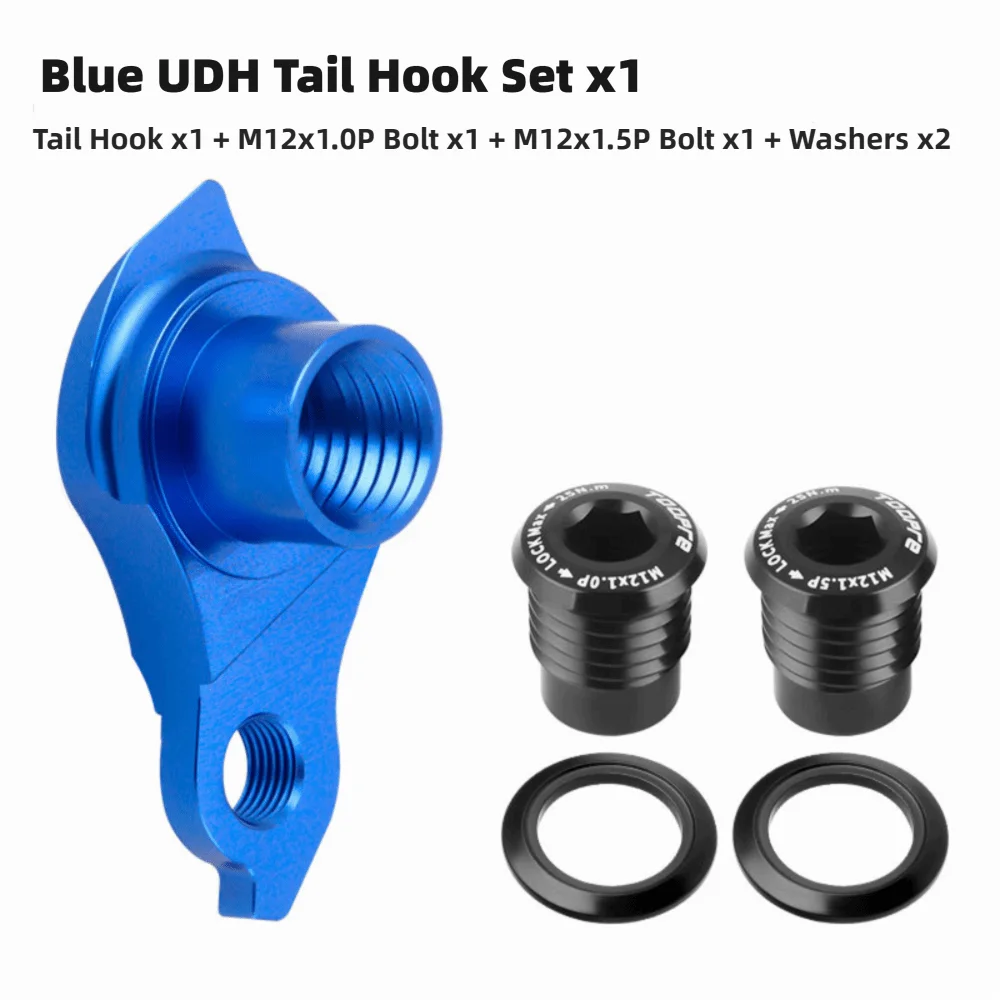 Soporte desviador UDH de aleación CNC, ligero y fácil