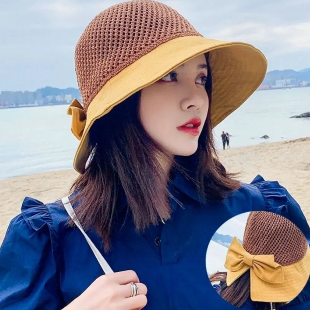Sombrero verano con protección UV ala ancha plegable portátil - imagen 4