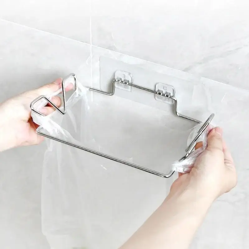 Estante para basurero de acero inoxidable sin perforaciones - imagen 5