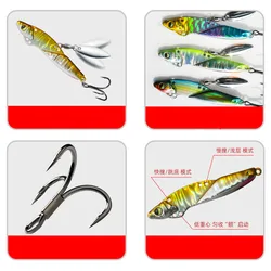 Señuelo VIB Swimbait Doble Acción Cobre