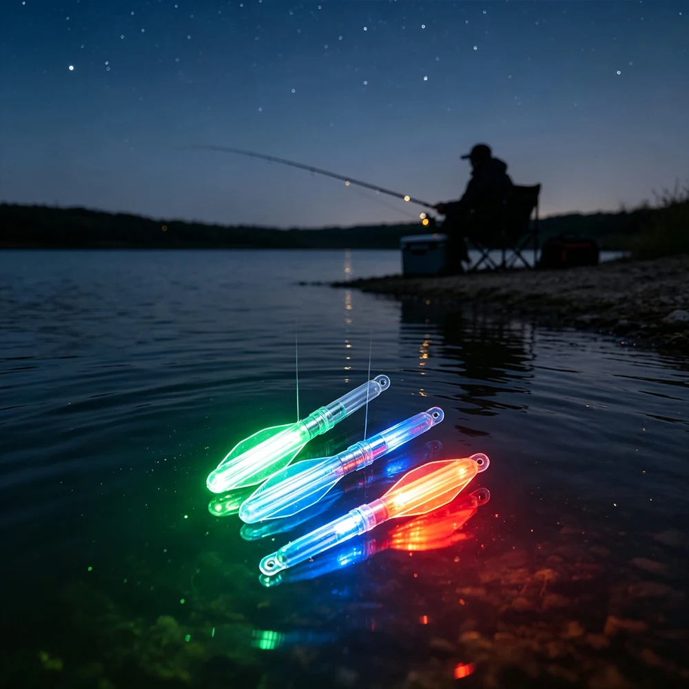 Luces LED subacuáticas portátiles para pesca nocturna en mar profundo - imagen 4