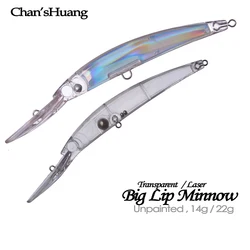 Minnow Chan's Huang – Señuelo de labios grandes para pesca deportiva