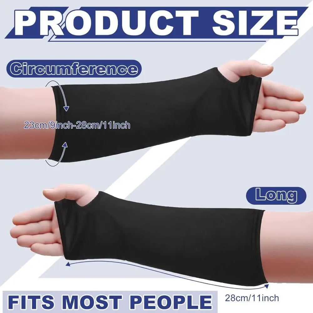 Funda protectora para brazo reutilizable y portátil, transpirable y elástica