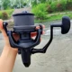Carrete de pesca giratorio agua salada para grandes peces mar