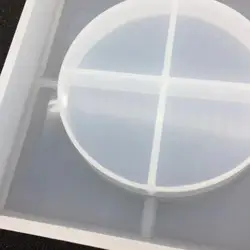 Molde de silicona cuadrado para cenicero: resina UV y epoxi