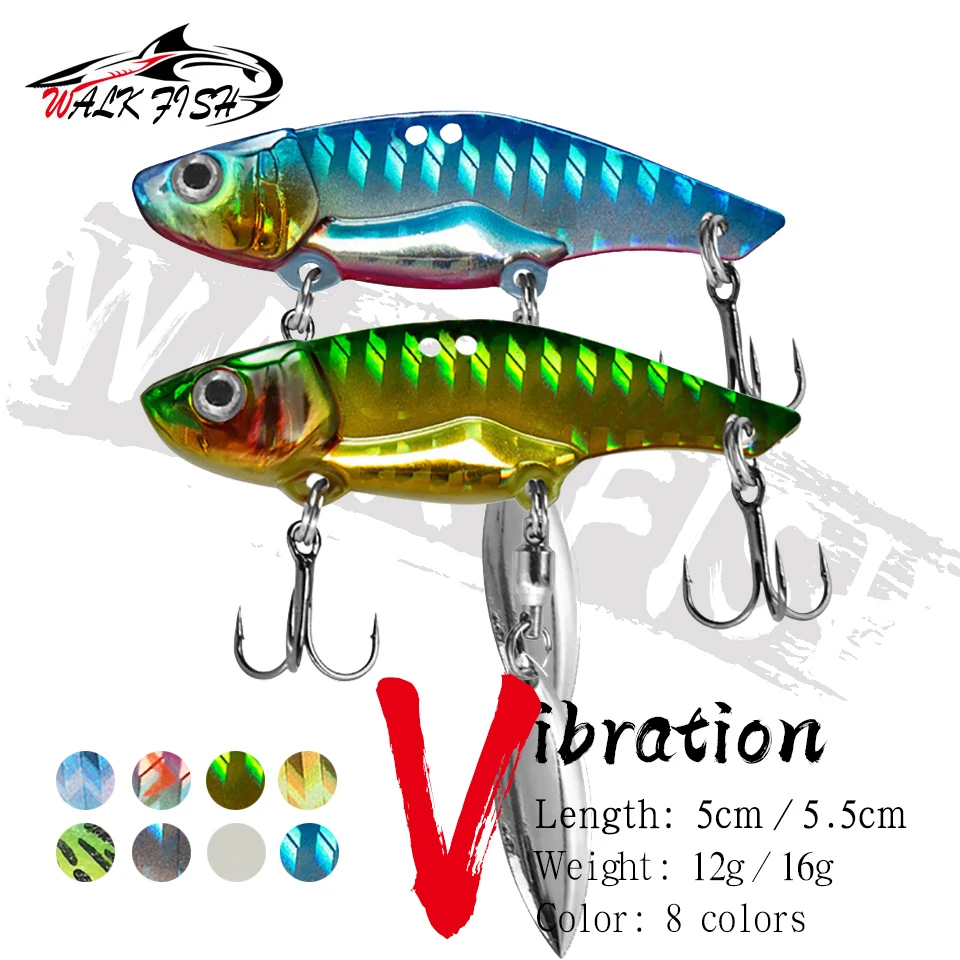 Cuchara Giratoria Walk Fish VIB – Señuelo para trucha invierno