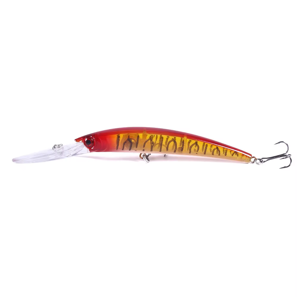 HENGJIA Jerkbait Buceo Profundo - Cebo Duro Para Lubina Y Carpa - imagen 2
