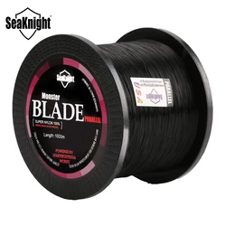 SeaKnight línea de pesca de nailon principal para carpa verde/negra