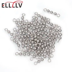 Cadena de bolas de acero inoxidable para pesca - Conectores giratorios