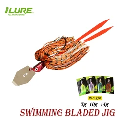 ILURE ChatterBait con falda de goma - Swimbait para lubina y lucio