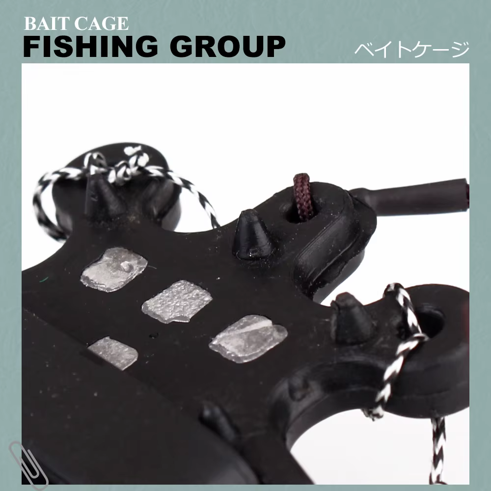 FISH KING Cebadores para carpa con gancho de acero al carbono - imagen 5