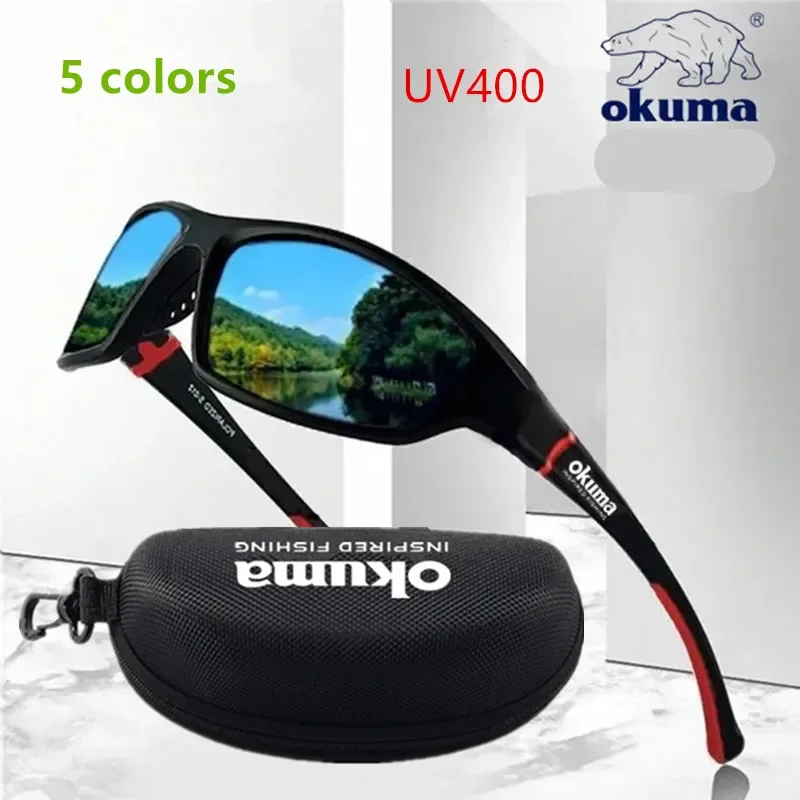 Okuma UV400 gafas de sol pesca conducción hombre clásicas protección