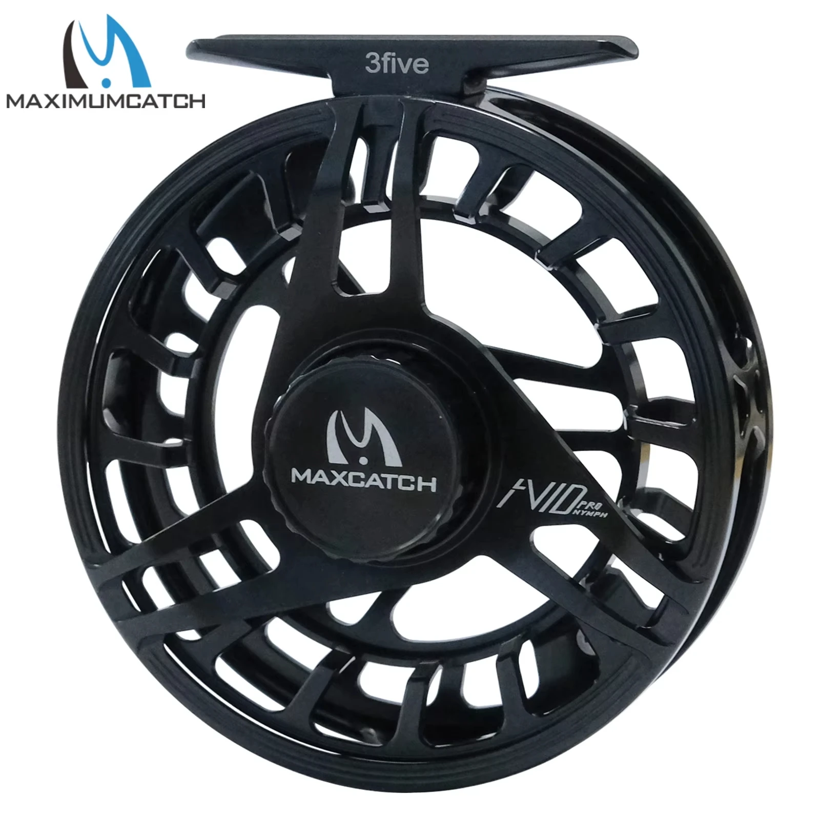 Carrete de Pesca con Mosca Maximumcatch AVID PRO Nymph - Aluminio CNC