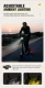 Scooter eléctrico OOTD SR1 con frenos de disco dobles y motor potente