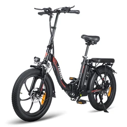 FAFREES F20 Bicicleta Eléctrica Neumático Ancho Frenos de Disco