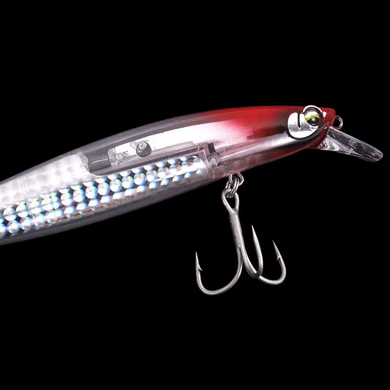 Bazooka Minnow – Crankbait flotante para lubina y lucio - imagen 3